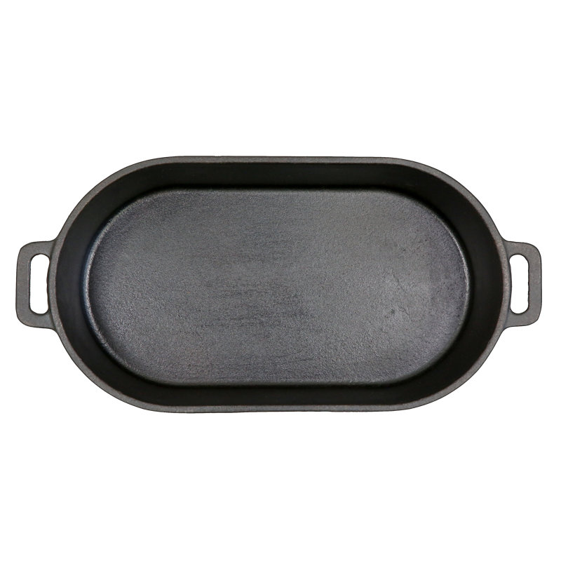 Pit Boss 17.62'' Cast Iron Roasting Pan & Reviews Wayfair